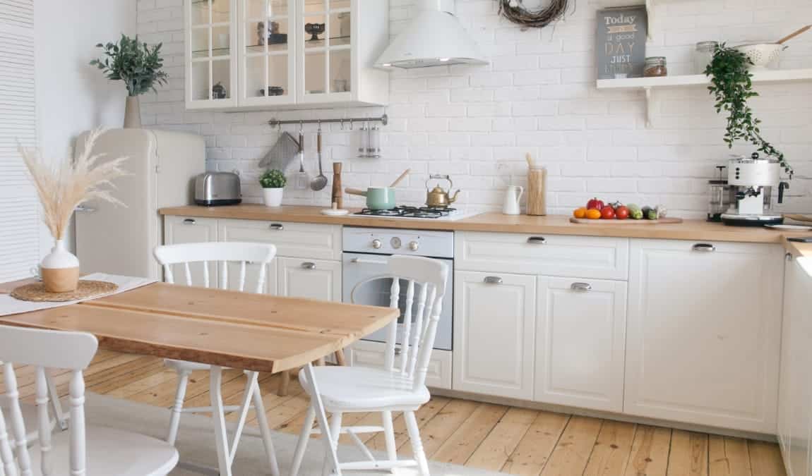 photo d'une cuisine aménagée