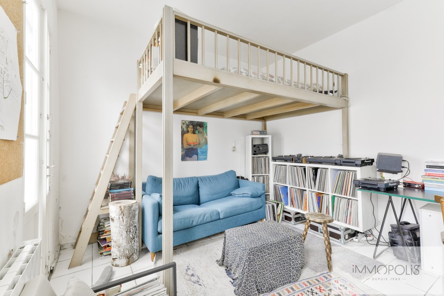 Immeuble sur cour de 60 m2 aux Abbesses 6