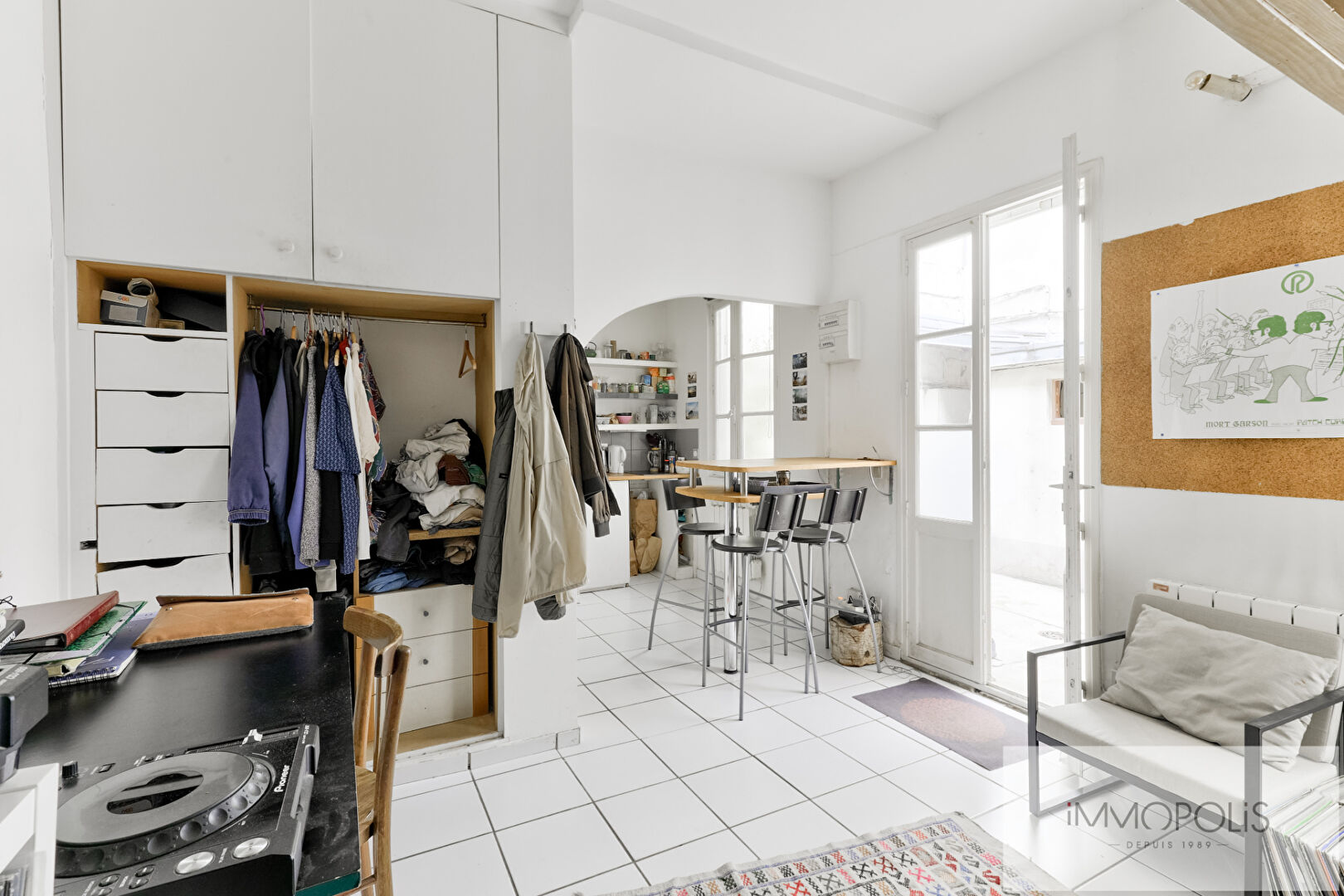 Rue Berthe  Studio  de 30 m² 2