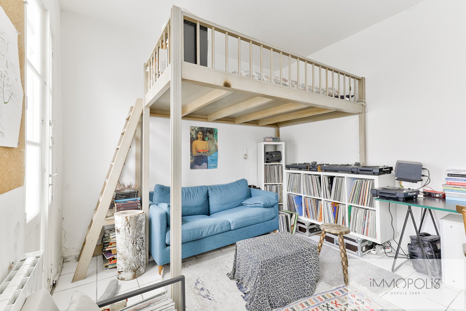 Rue Berthe  Studio  de 30 m² 4