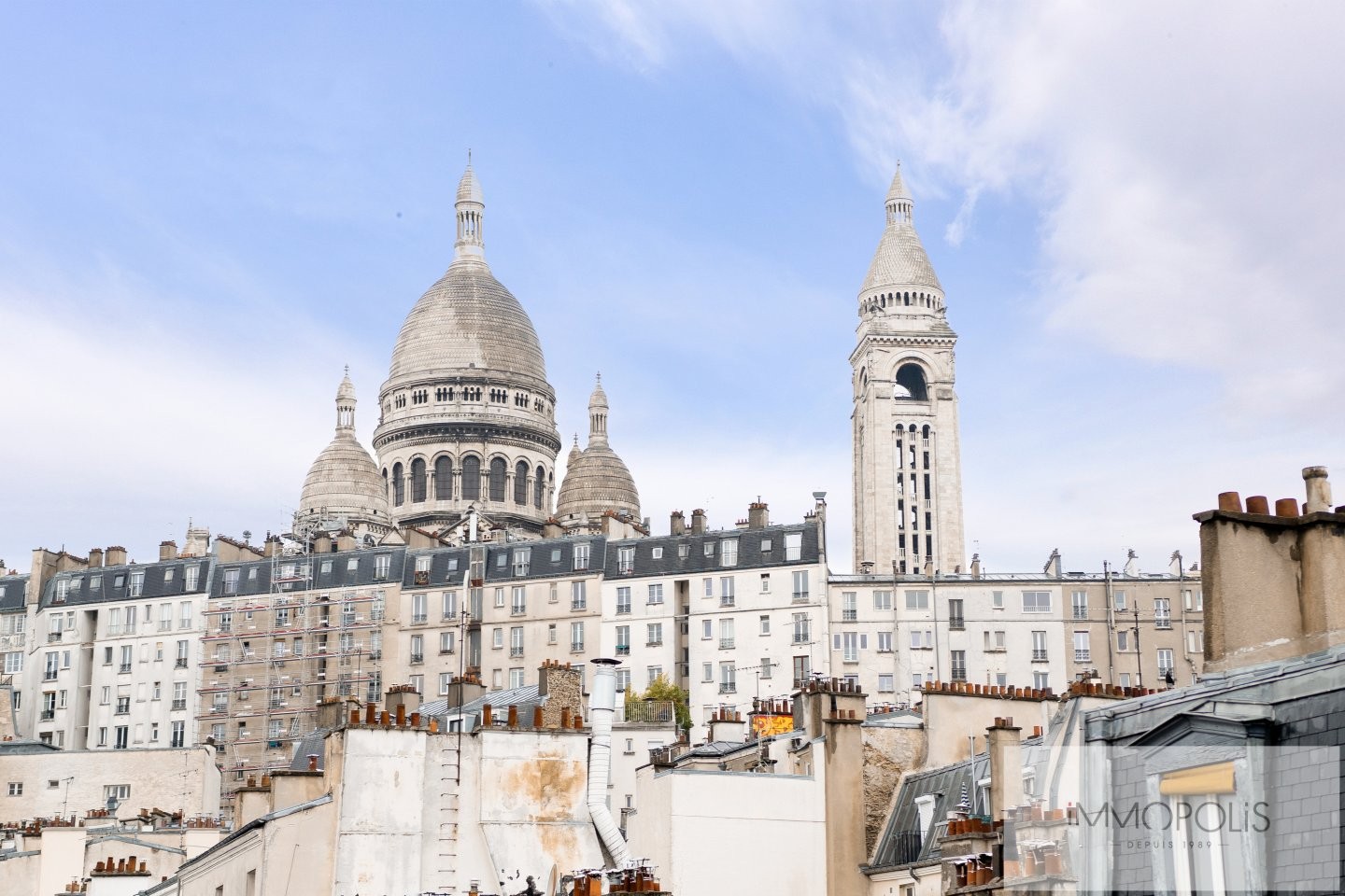Lumineux 4 pièces vue dégagée Sacré-Coeur 4