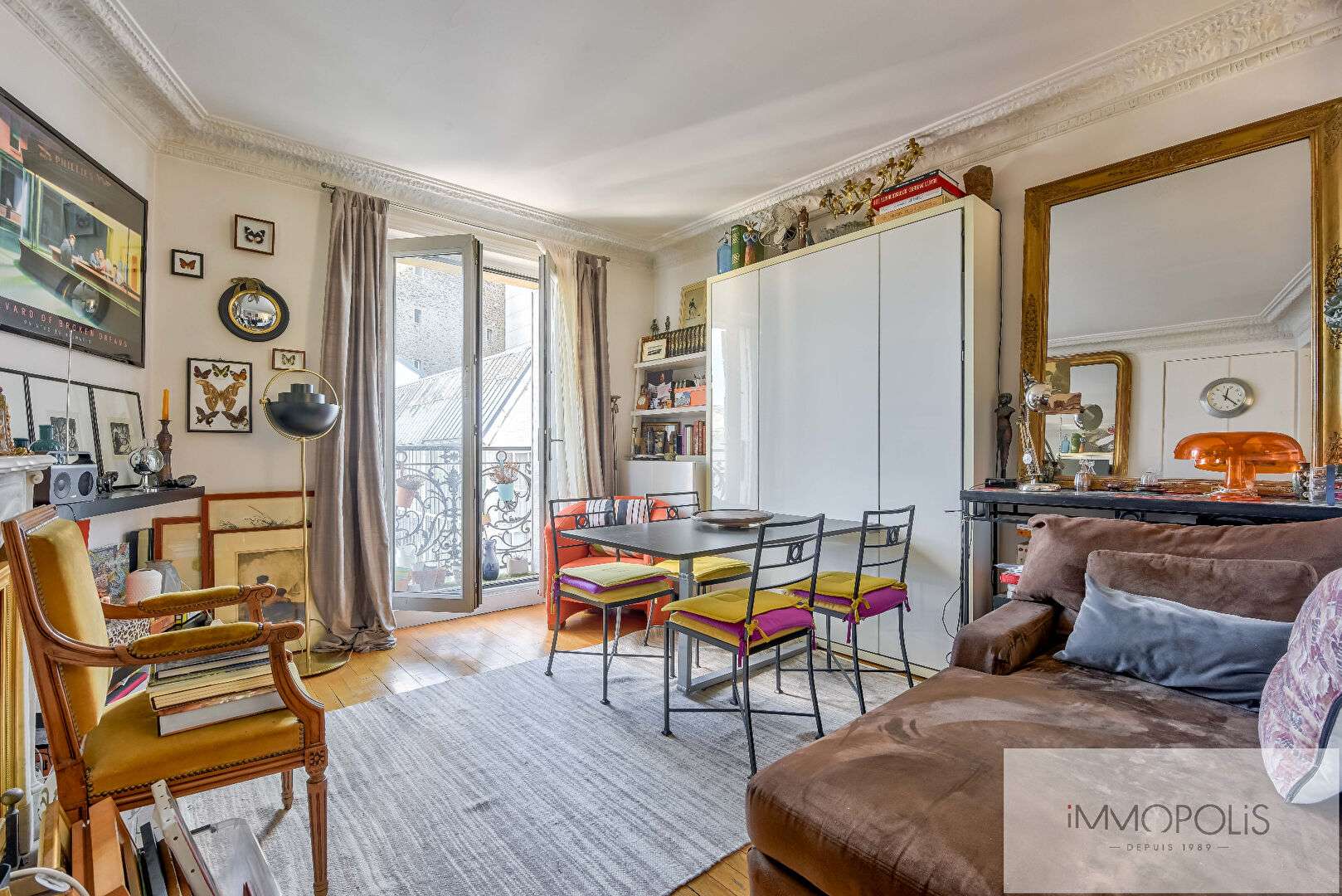 Démembrement de propriété temporaire de 10 ans : Montmartre – Rue de Tourlaque – Vue dégagée sur la Cité des Fusains ! 3