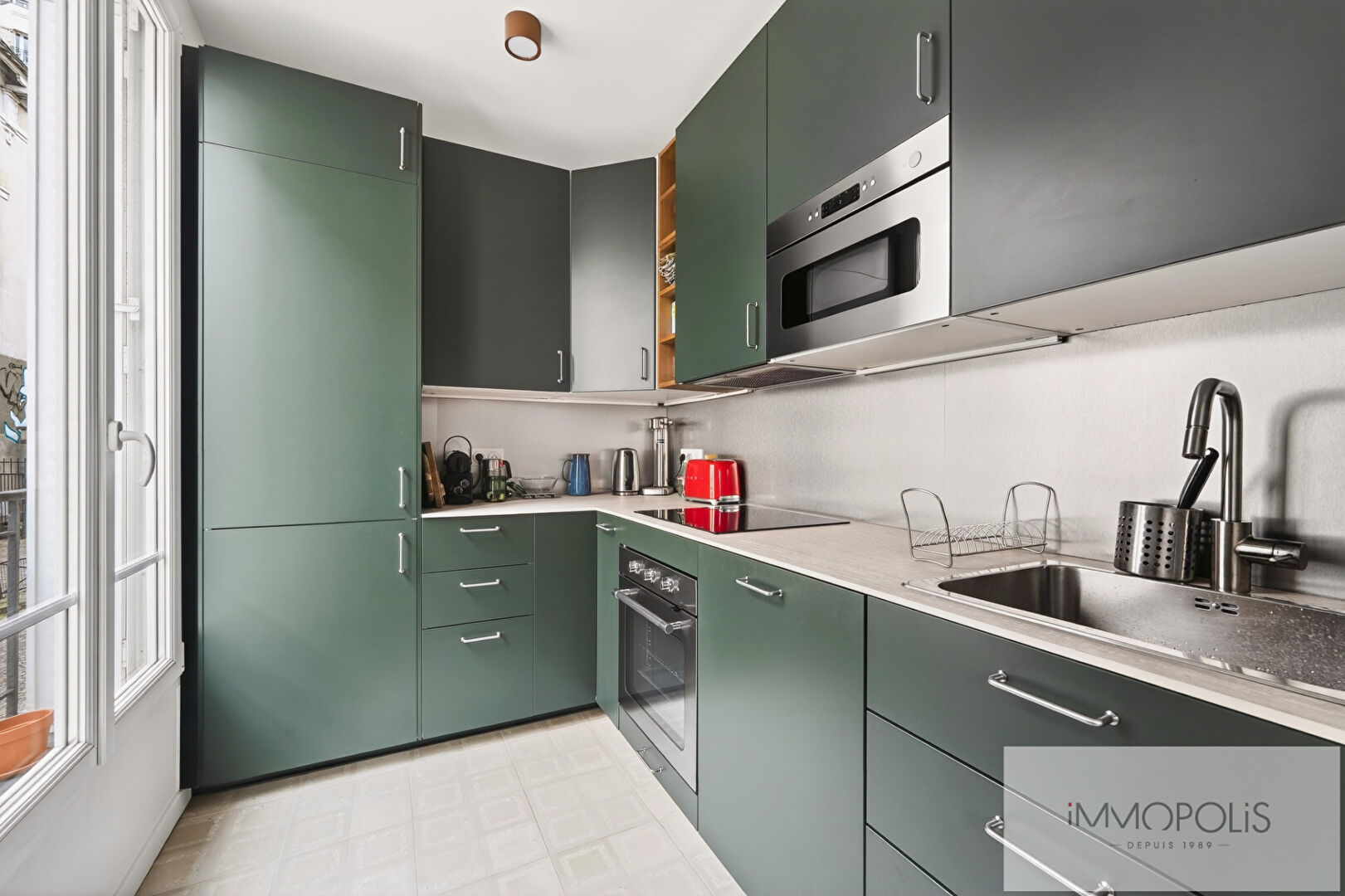Montmartre – 3 pièces rénové, potentiel 2 chambres, proche Sacré-Coeur 10