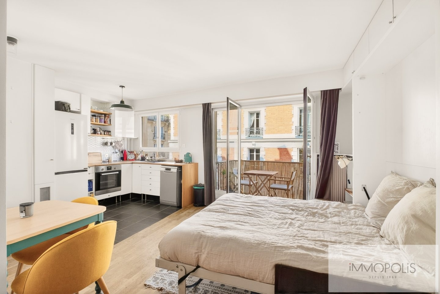 Superbe Studio Saules/Francoeur Balcon plein Ouest Ascenseur 6