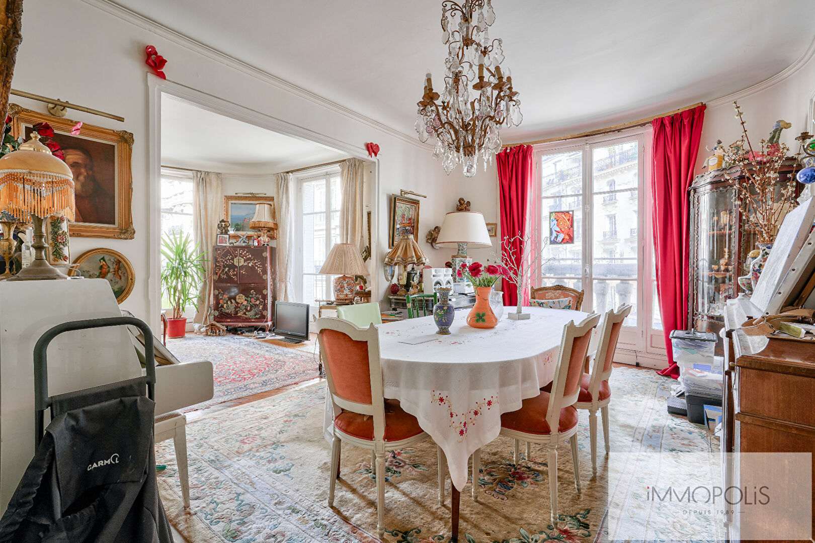 Charmant appartement à moderniser, quartier Lamarck-Caulaincourt, avec balcons ! 3